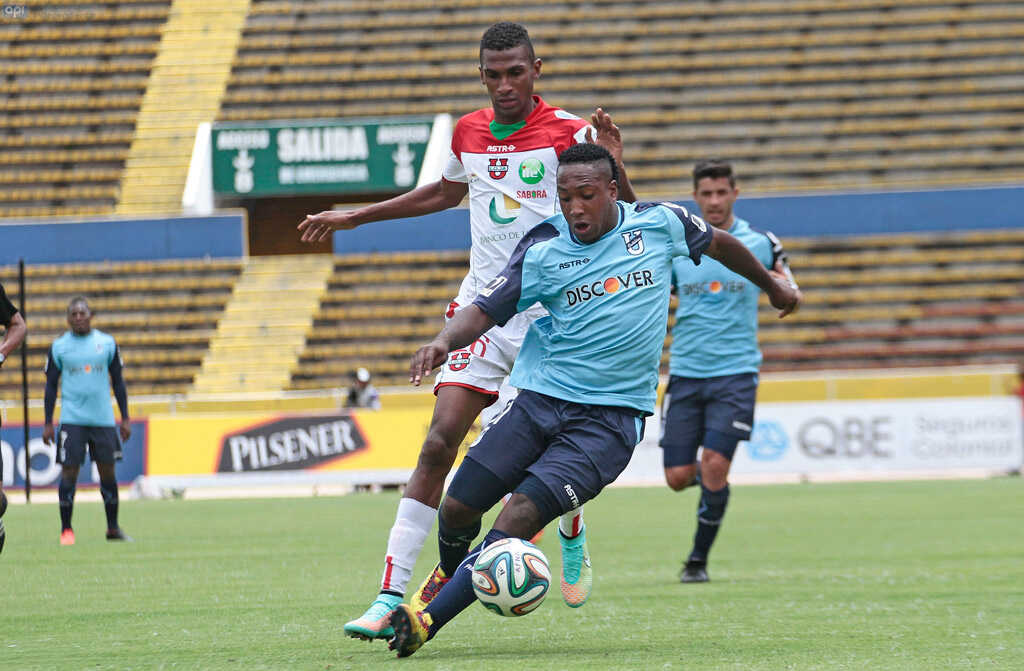 Jonathan Carabalí no se confía de las bajas en Deportivo Quito