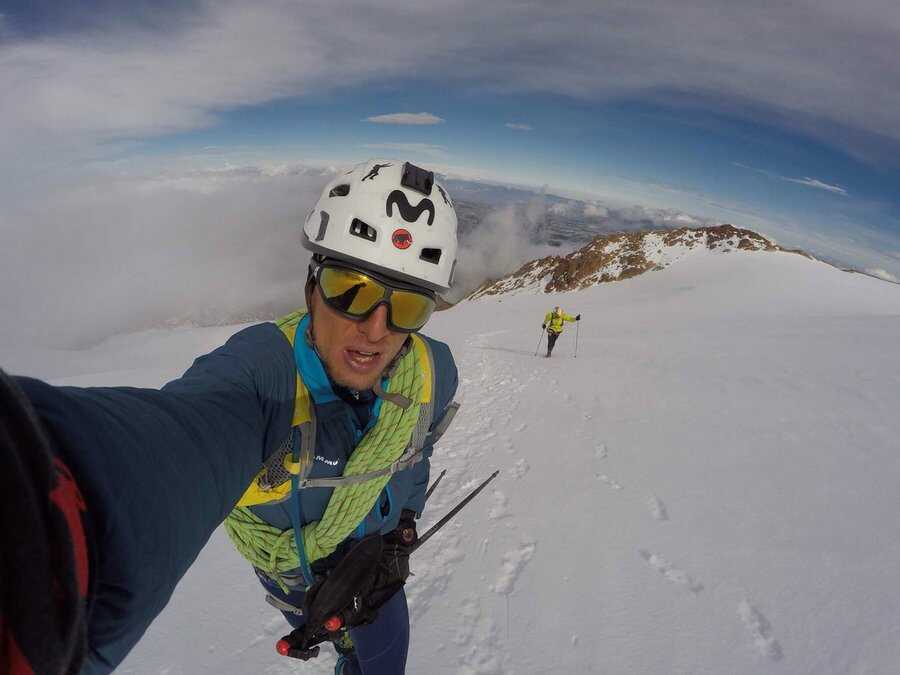 Karl Egloff busca nuevo récord en las 6 montañas más altas de Ecuador