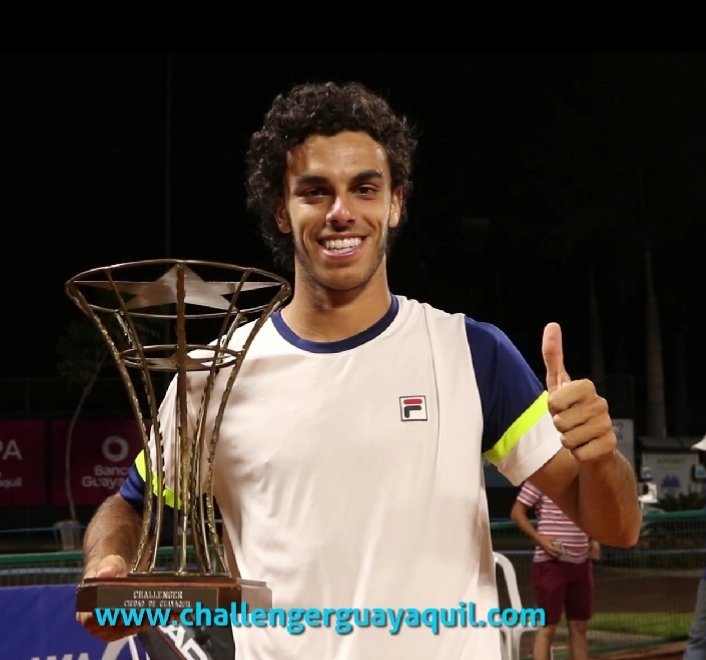 El argentino Francisco Cerúndolo campeón del Challenger de Guayaquil