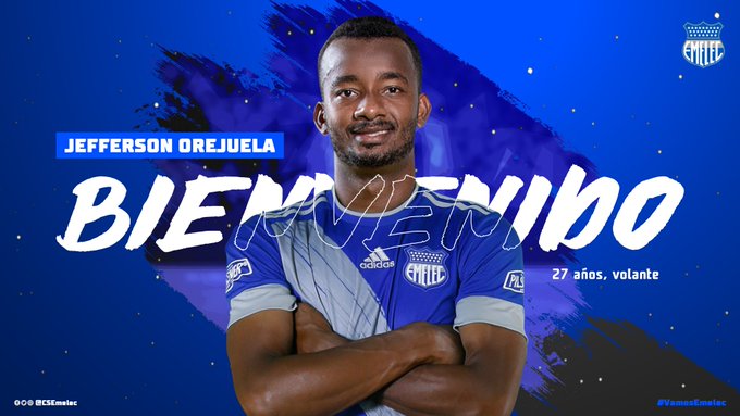 Jefferson Orejuela es nuevo jugador de Emelec