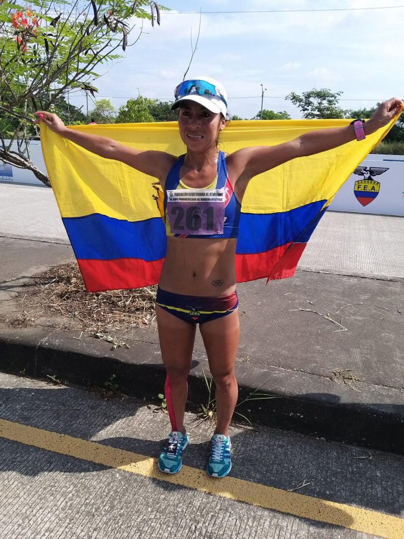 Paola Pérez ganó el oro en Copa Panamericana de marcha y obtiene boleto a Tokio