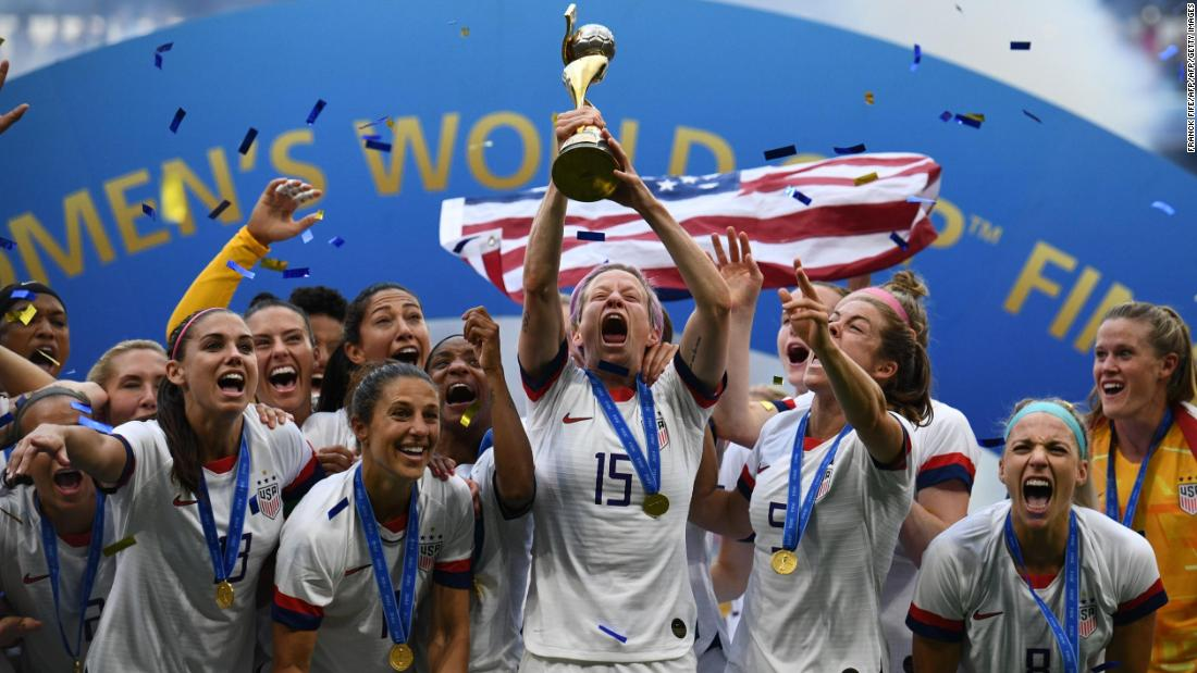 Estados Unidos mantiene el liderato del ranking femenino de FIFA