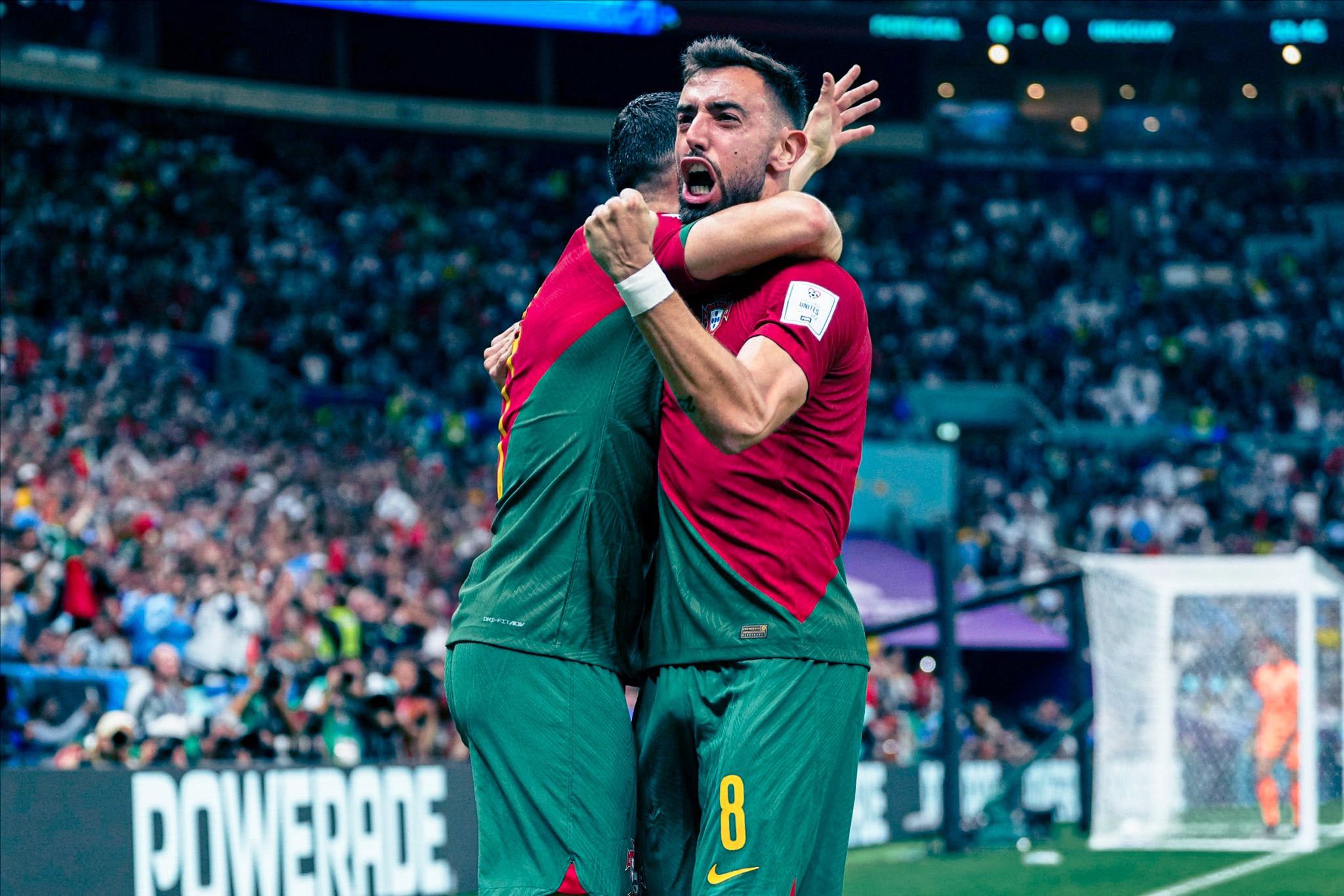Portugal le gana a Uruguay y se clasifica a octavos