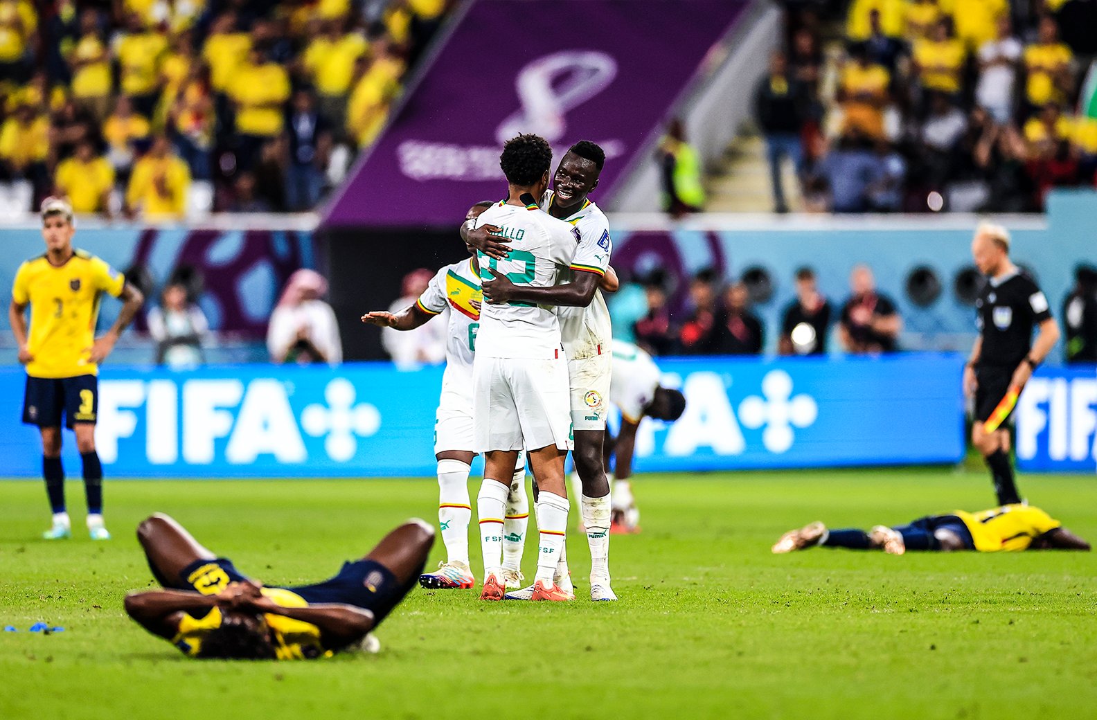 Senegal se impone a Ecuador y lo elimina del mundial