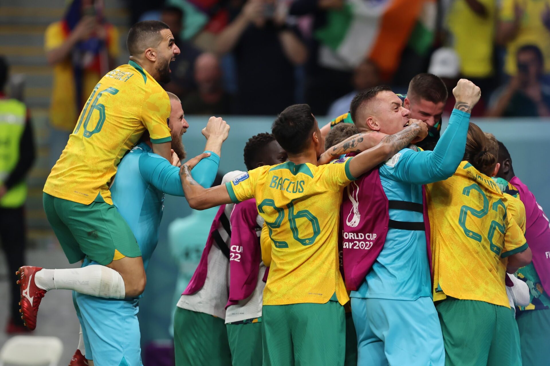 16 años después, Australia vuelve a los octavos de final de un Mundial